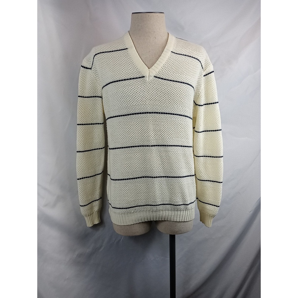VTG Grand Slam Munsingwear Sweater Mens Size Large V -Neck 70's Pullover Sweater